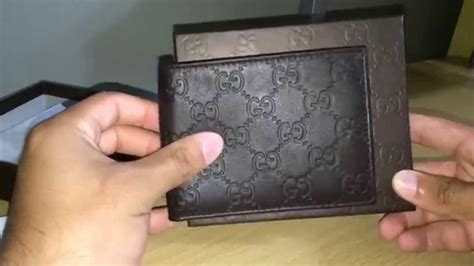 gucci unboxing wallet|Gucci original wallets.